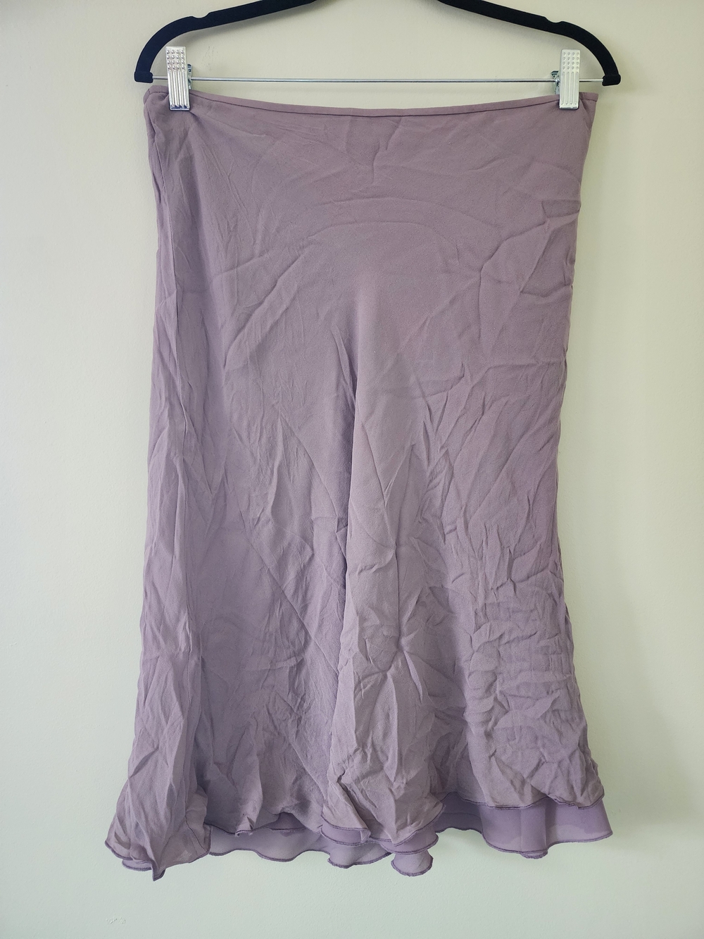J. Crew Lilac A-Line Midi Skirt